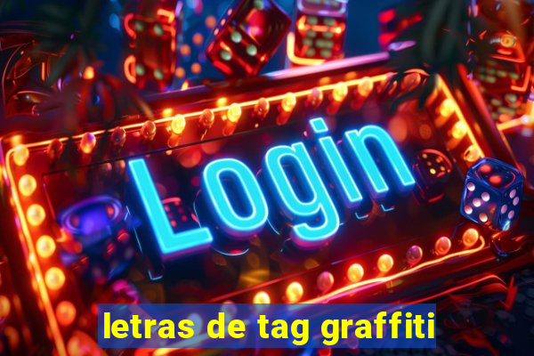 letras de tag graffiti